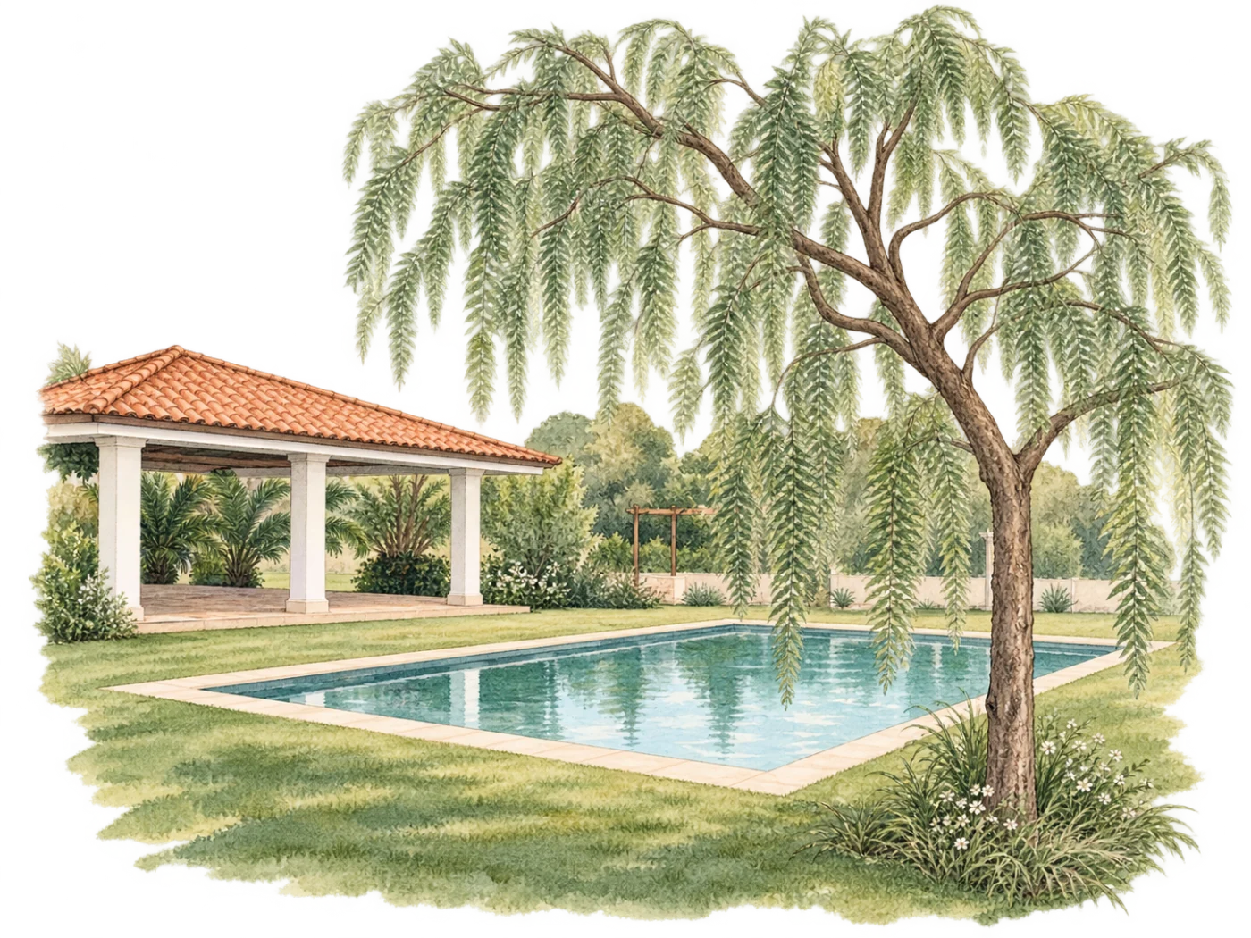Casa da família bordada